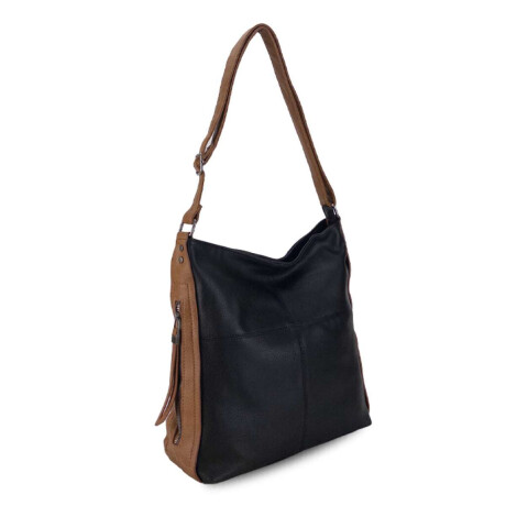 Cartera Castellon Negro C/ Caramelo