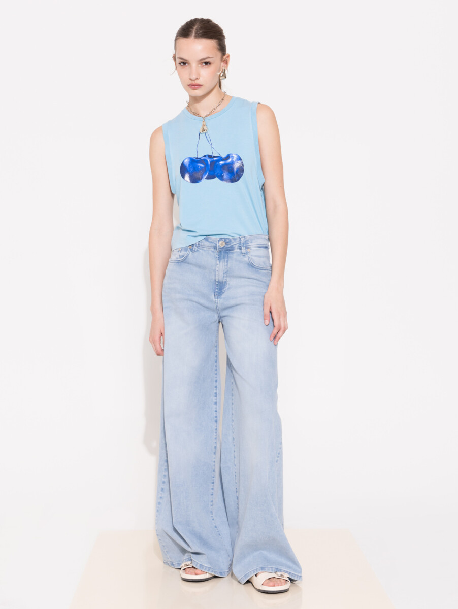 JEANS ROSES 