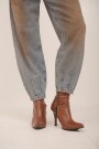 JEAN SLOUCHY LIGHT DIRTY Marron