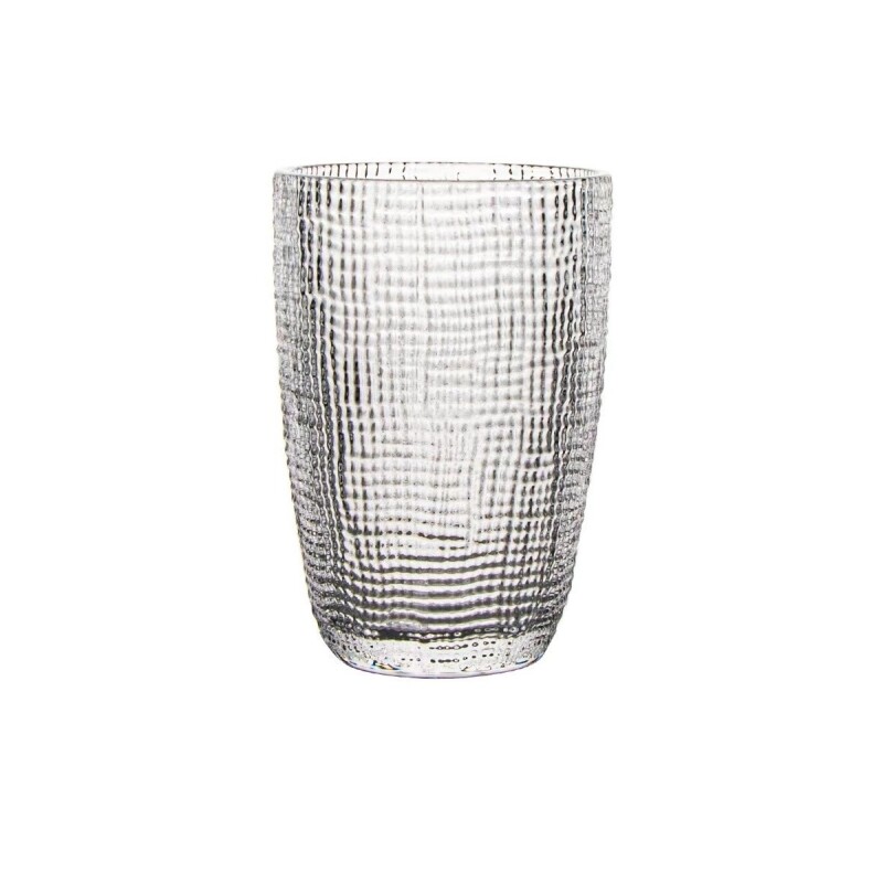 Vaso Largo Selecta Muselina de Vidrio 420 ml VASO LARGO DE VIDRIO 420ML INCOLORO MUSELINA
