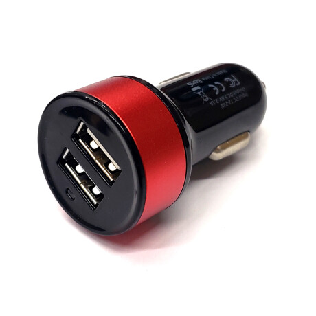 ACCESORIO INTERIOR - CARGADOR CELULAR USB 5V 2.1A 2 SALIDA 12-24V C/LUZ - ACCESORIO INTERIOR - CARGADOR CELULAR USB 5V 2.1A 2 SALIDA 12-24V C/LUZ -