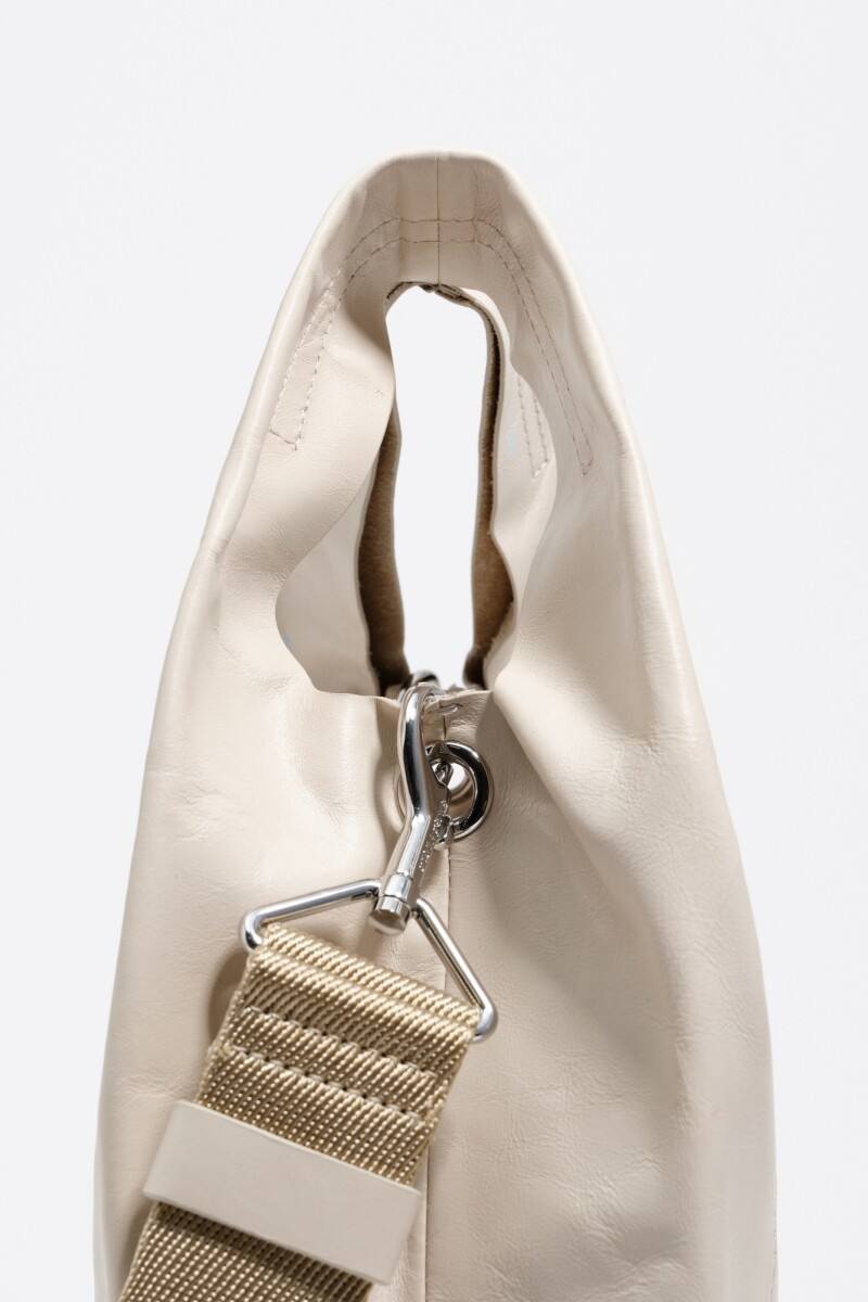 BOLSO PAPER MEDIANO Marfil