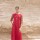 VESTIDO LANCA Bordeaux