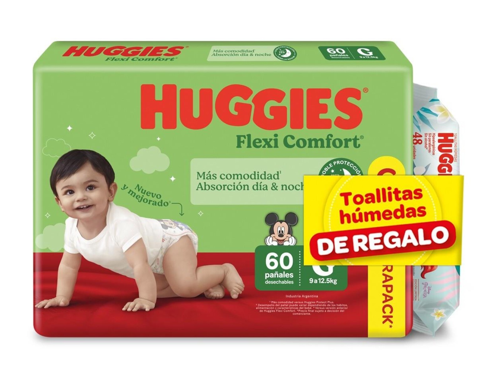 HUGGIES FLEXI COMFORT G X 60 
