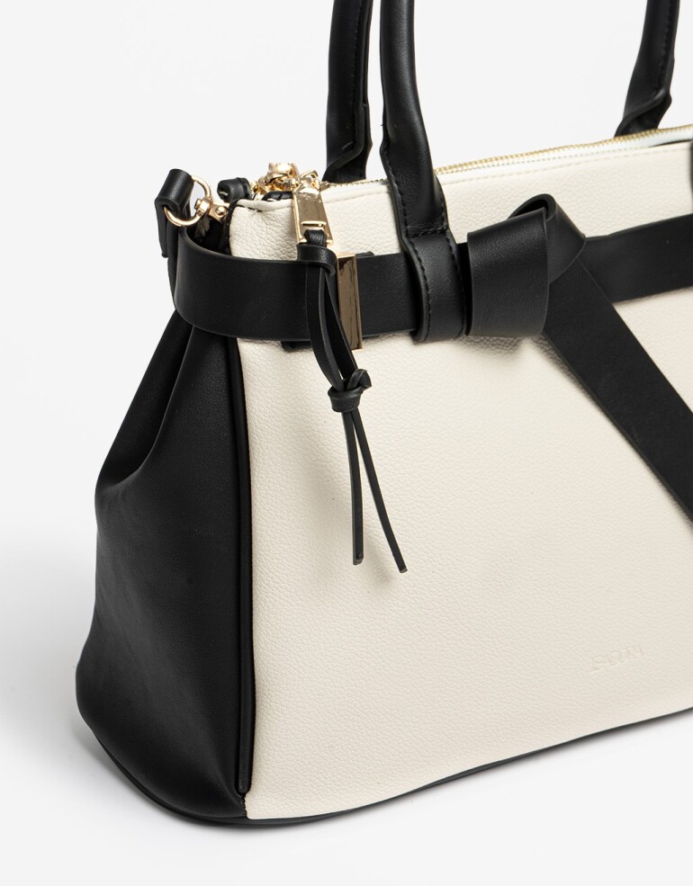 City Cartera Formato City - Combinacion Bicolor