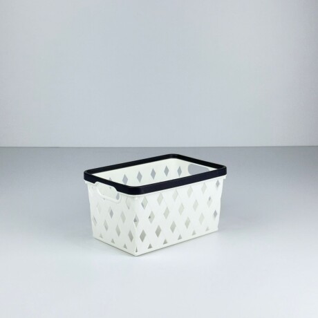Canasto Organizador Multiuso Rectangular P – Blanco Canasto Organizador Multiuso Rectangular P – Blanco