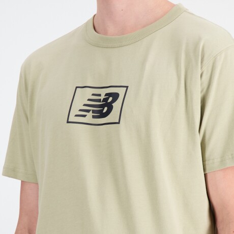 Remera New Balance de hombre - MT33512FUG GREEN