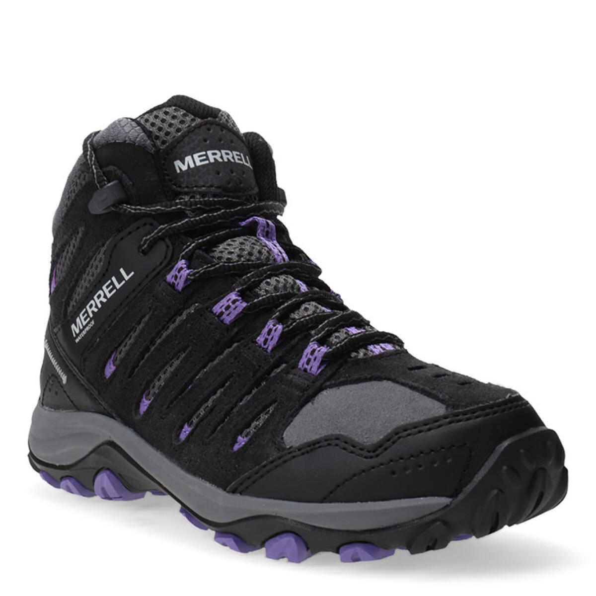 Championes de Mujer Merrell Crosslander 3 Mid - Negro - Púrpura 