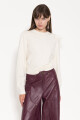 SWEATER FEATHERS Beige
