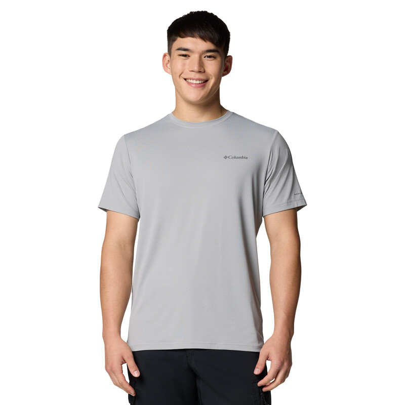 Remera Tech Trail Utility Hombre COLUMBIA GREY H