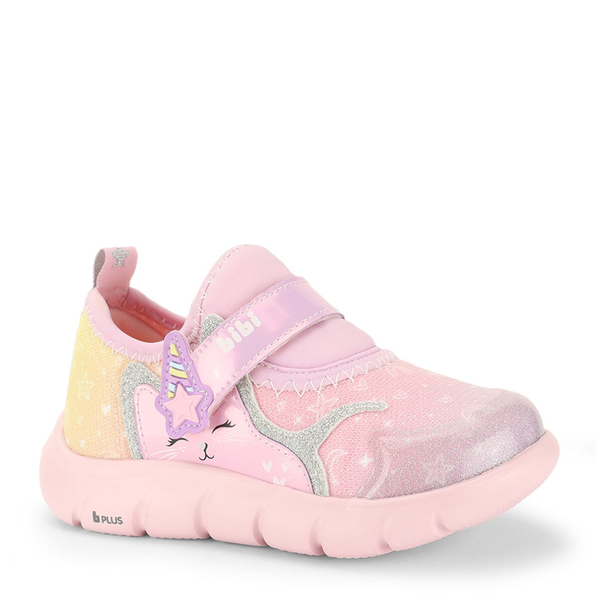 Championes de Niña Bibi Energy Baby C/Velcro - Rosado Brillante 