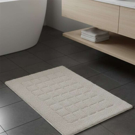 Alfombra Soft 40X60Cm Cuadriculada
