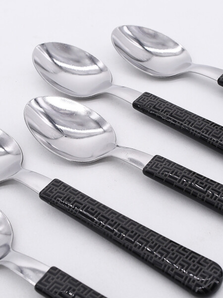CUCHARAS 6 UNIDADES GRIS