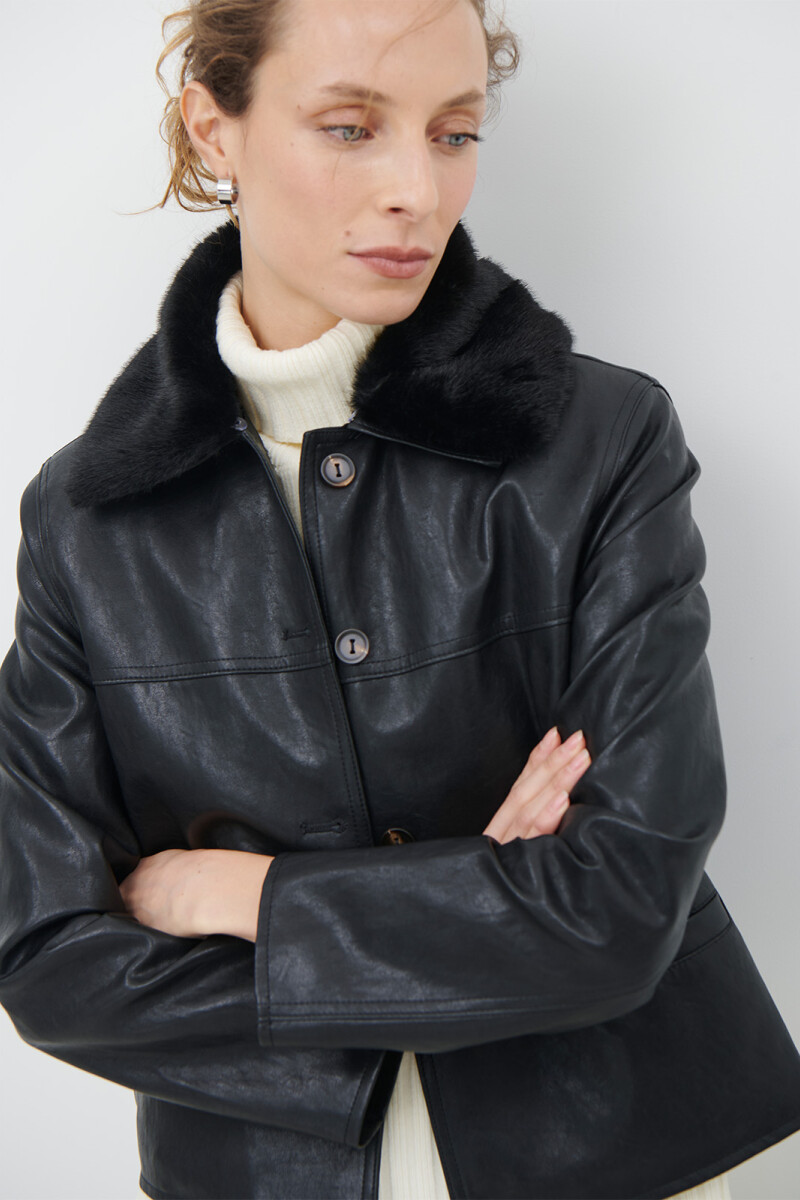 CHAQUETA MOSCU NEGRO