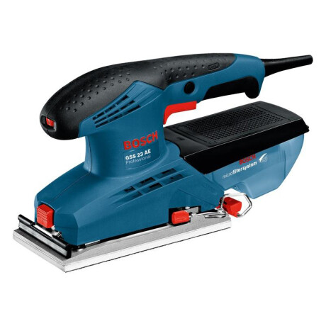LIJADORA ORBITAL 92X182MM 190W VAR Y COLEC POLVO GSS 23 AE BOSCH ++ N/a