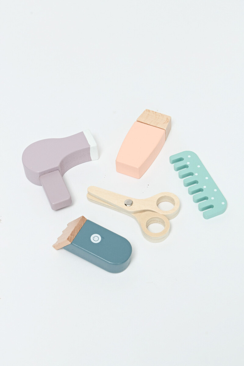 Set de peluquería En Madera
