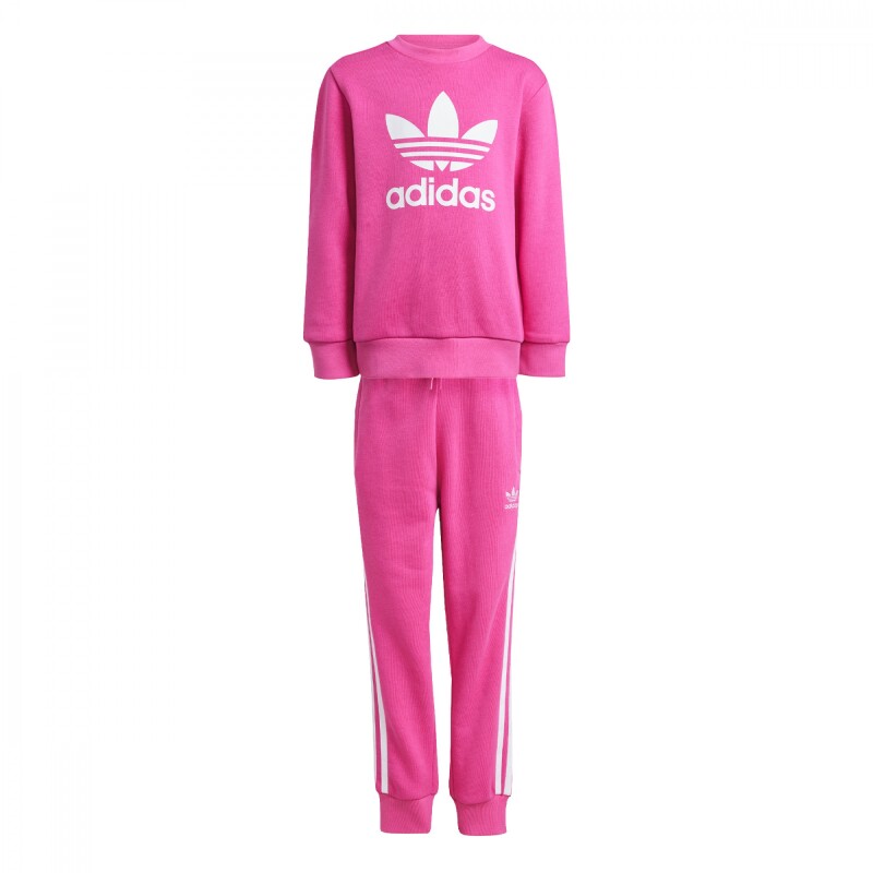 Conjunto Trefoil Media larga de Niños Rosado