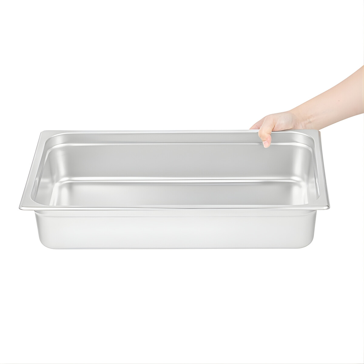 Cuba acero inox 1/1 10cm 