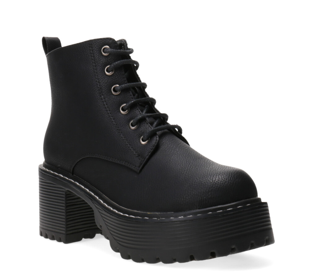 Nuevas Botas Mujer Negras Altas Bolsillo Piel Plataforma tipo Prada 2020 –  Ella-time