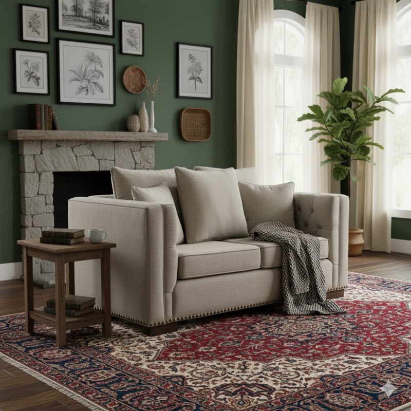 SOFA 2 PUESTOS MARIANA - CRUDO 305530 (CD) Unica