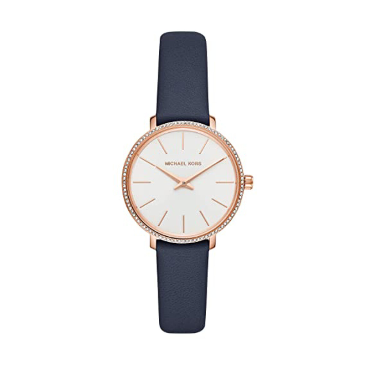 Reloj Michael Kors Fashion Cuero Azul 