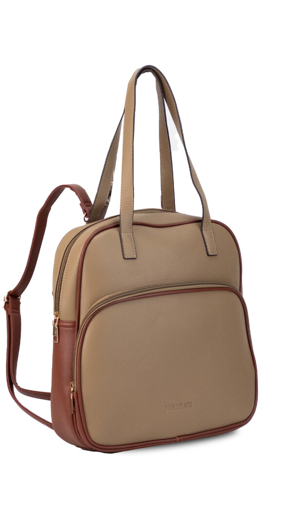 MOCHILA CLARA TOPO C/BORDEAUX