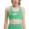 Top Reebok Training Dama Bl Bra Verde