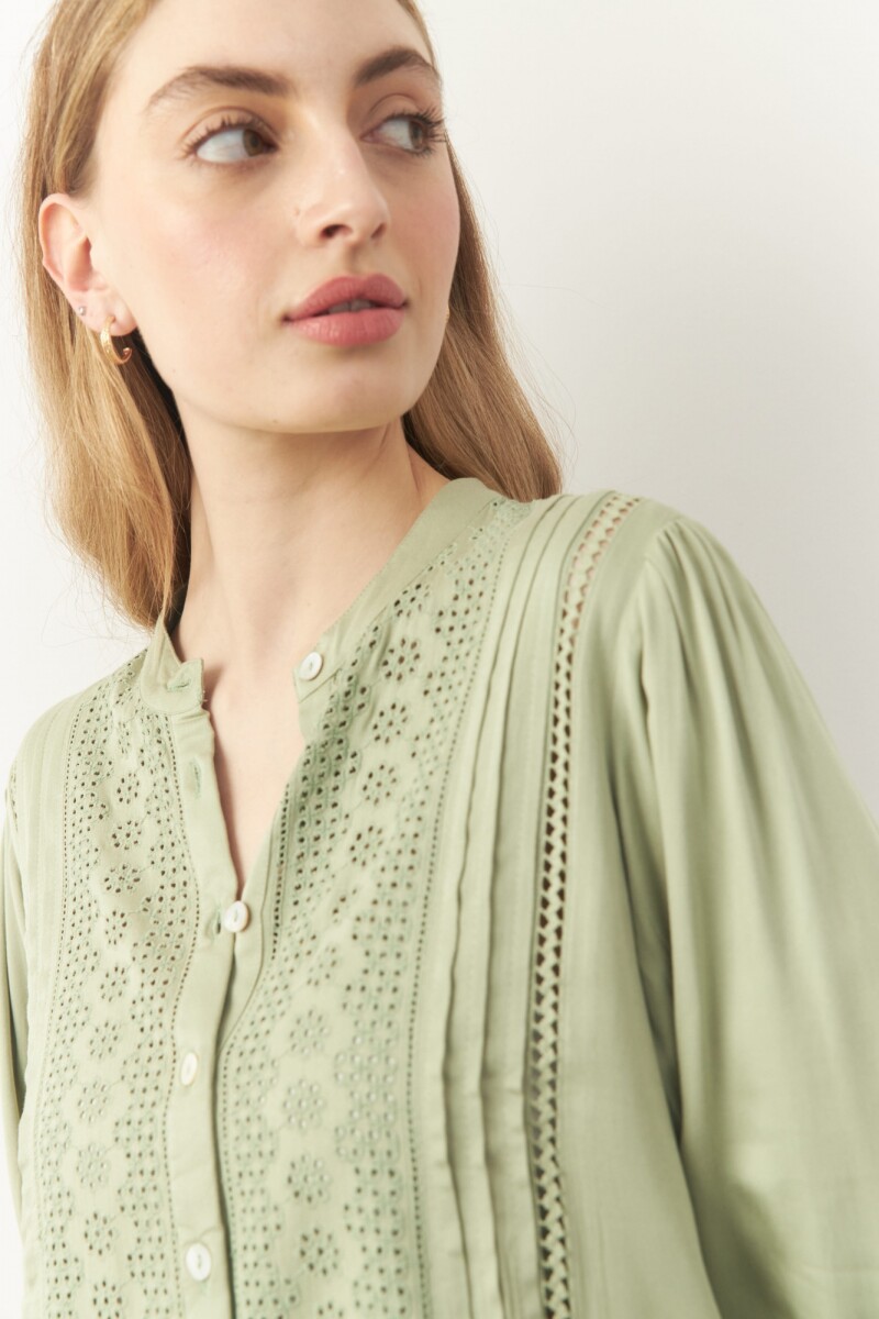 CAMISA ASTRID Verde Hierba