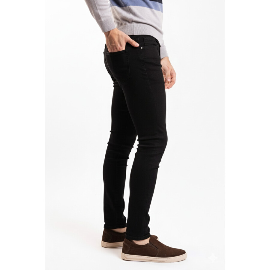 SNAKE JEAN BLACK