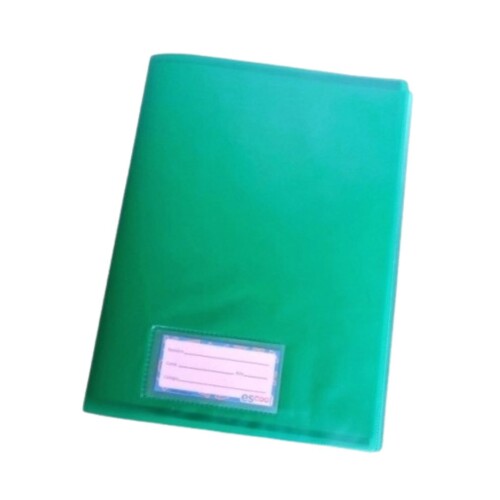 Forro p/ cuaderno Tabare PVC Verde Zz