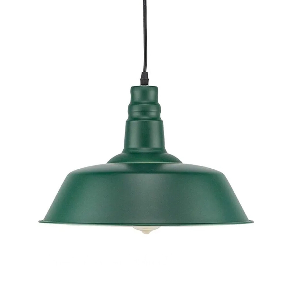 Lámpara Colgante Vintage Bell Verde ø 36cm 