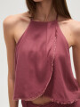 Tops Ialeico Bordeaux Claro