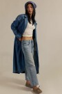 MONIQUE INDIGO DUSTER Azul