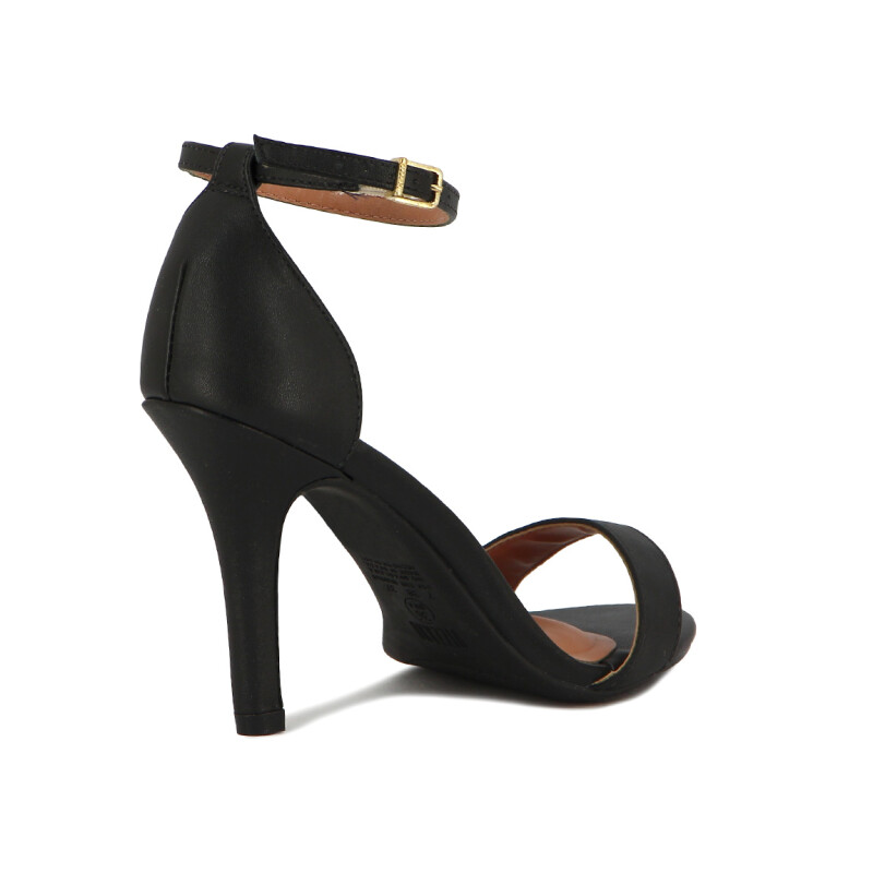 Sandalia Vizzano Mujer Taco 10cm Negro