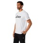 Polos Training Asics Logo Tee Hombre Performance Black