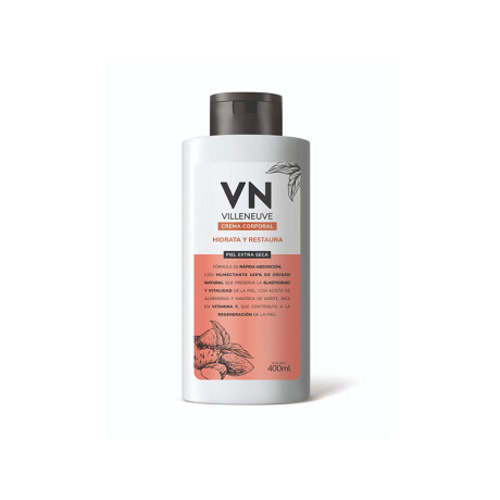 Villeneuve crema corporal Hidrata y restaura 400 ml