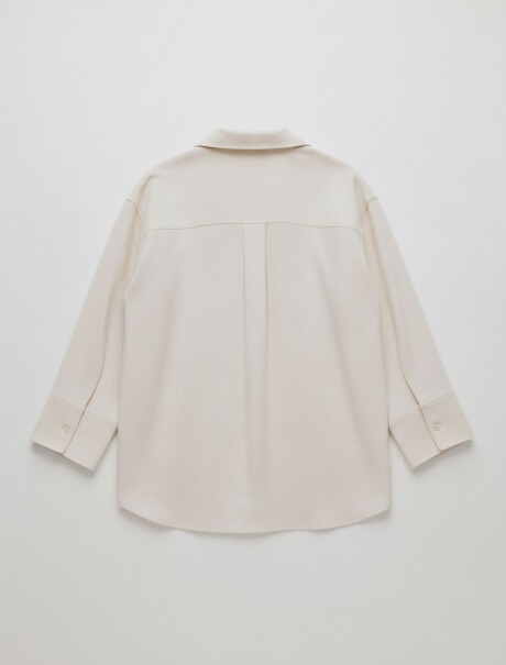 CAMISA MANGA LARGA BLANCO