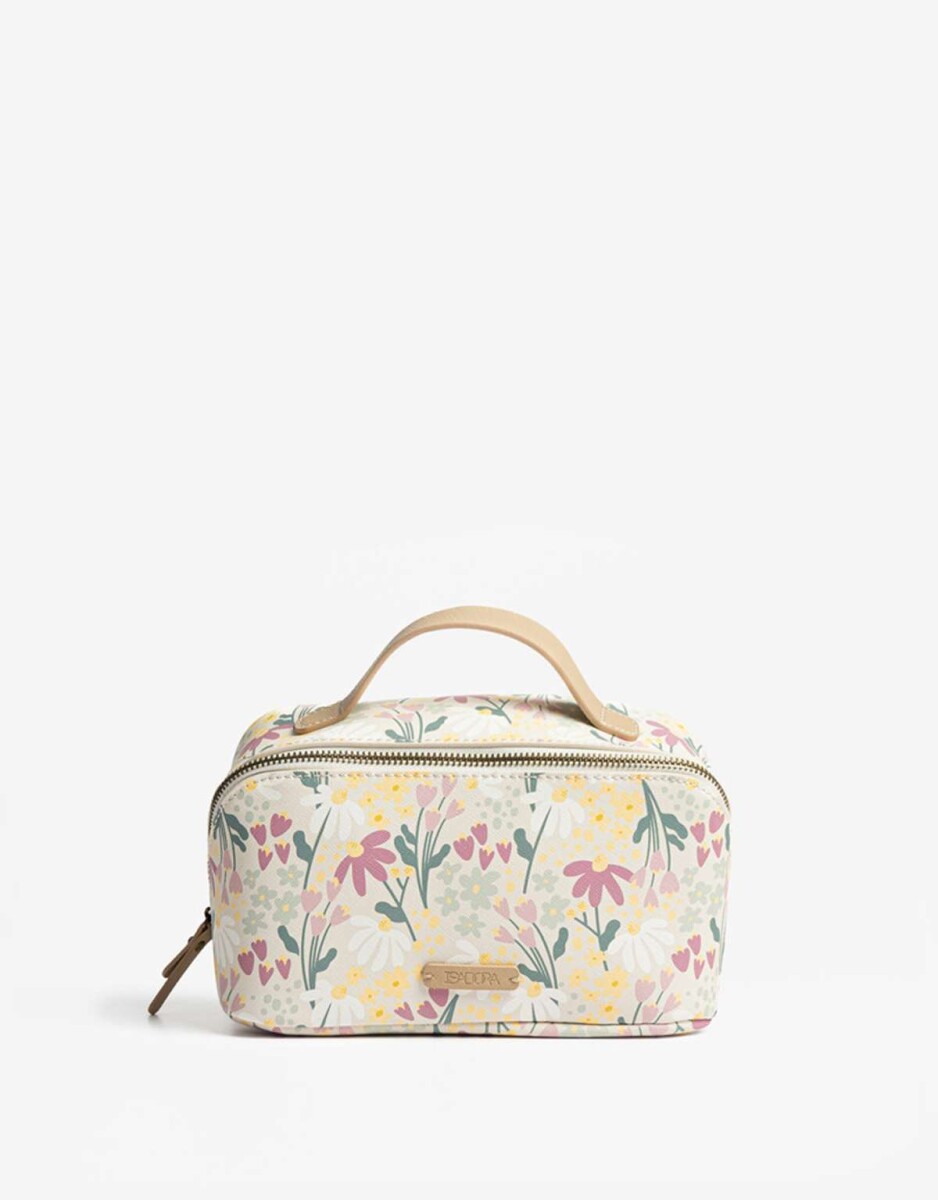 Portacosméticos Flores - Estampado Flores 