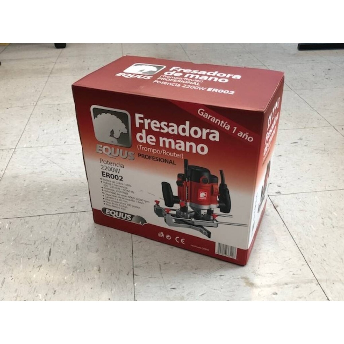 FRESADORA O ROUTER 2100 WATTS 12MM 