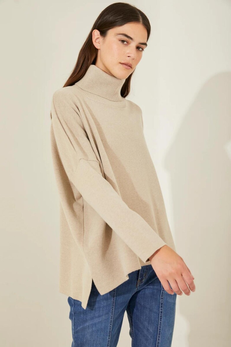 POLERA OLIVER - CRUDO