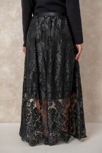 POLLERA RIOMILA Negro