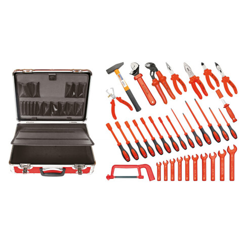 Maletín con 34 piezas para 1000V IEC -TRAMONTINA TN3699