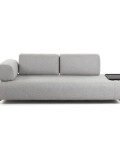 Sofá Compo 3 plazas gris claro 232 cm