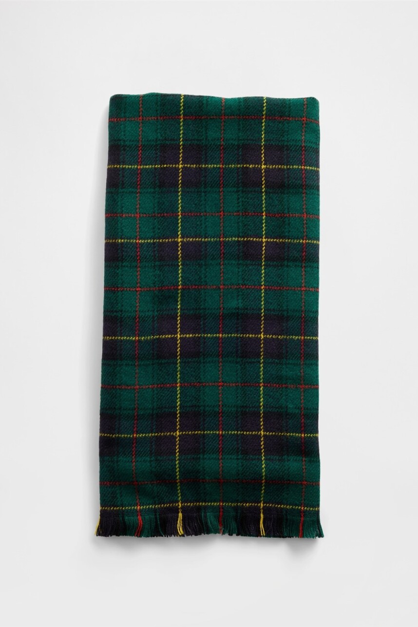 Bufanda Cozy Hombre Green Plaid
