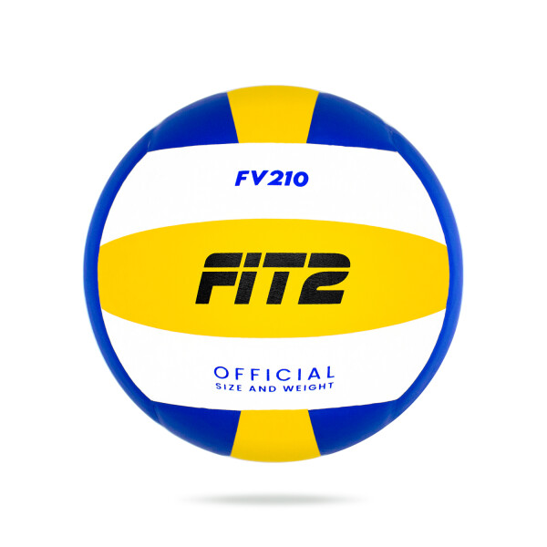 Pelota Fit2 Balon Volley PU N5 Amarillo y Azul Amarillo y Azul