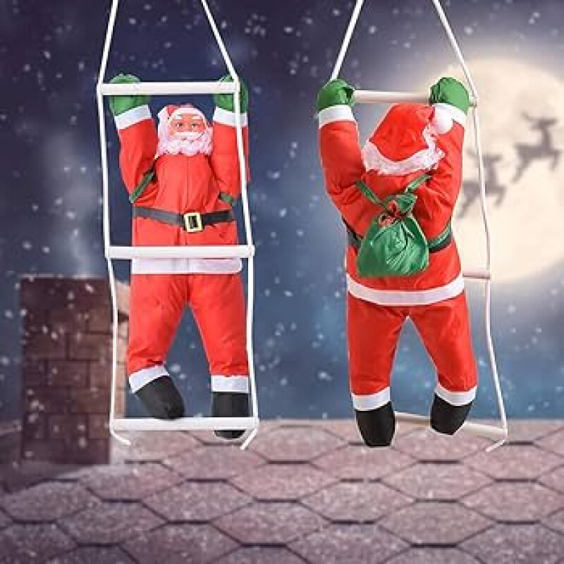 Colgante Papa Noel 90cm