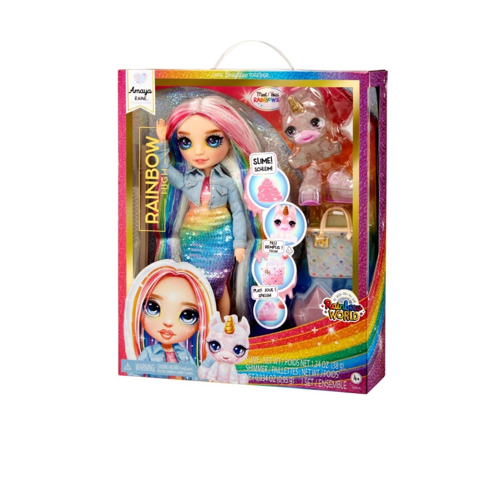 Muñeca Rainbow High Fashion Doll Amaya Raine — Universo Binario