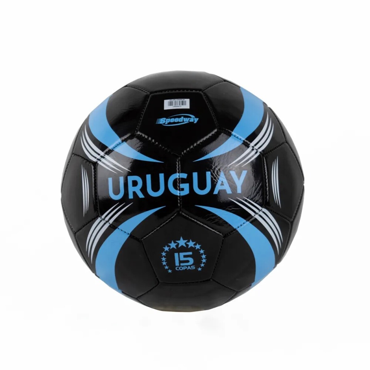 Pelota Uruguay SW1 N5 - NEGRO-CELESTE 
