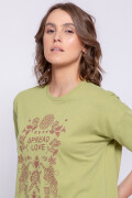 REMERA SPREAD Verde Musgo