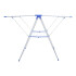 Tendedero Para Ropa De Pie Plegable Tender Acero Inoxidable Variante Color Azul y Blanco